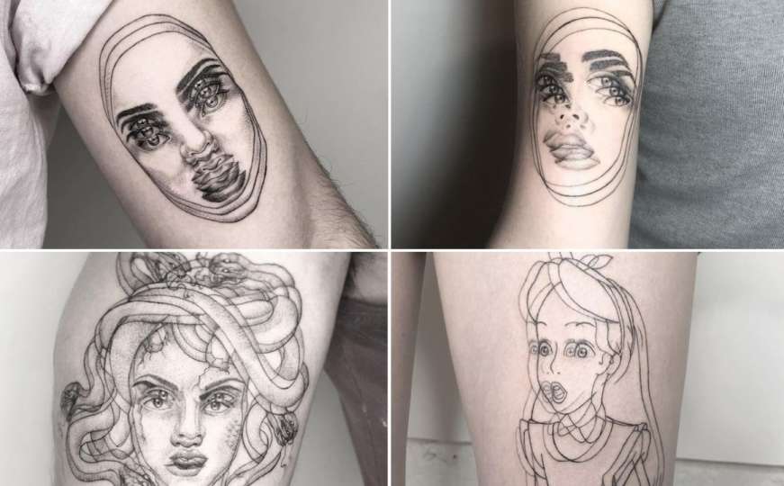 Poznata umjetnica pravi tetovaže od kojih se vrti u glavi
